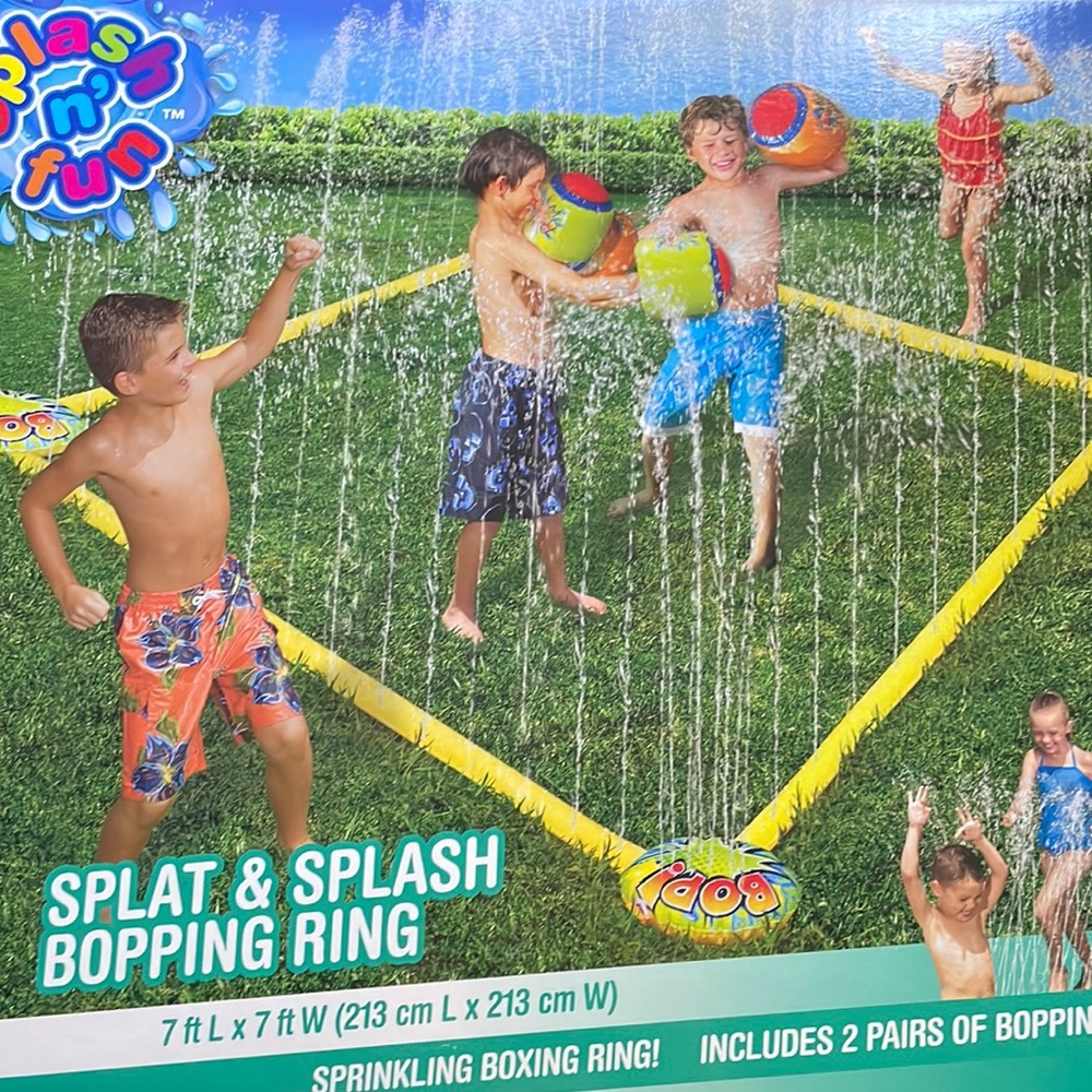 Splash n’ fun splat & splash bopping ring